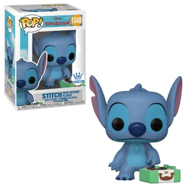 Disney Lilo & Stitch 1048 Stitch with Record Player Funko Pop! Vinyl Figure