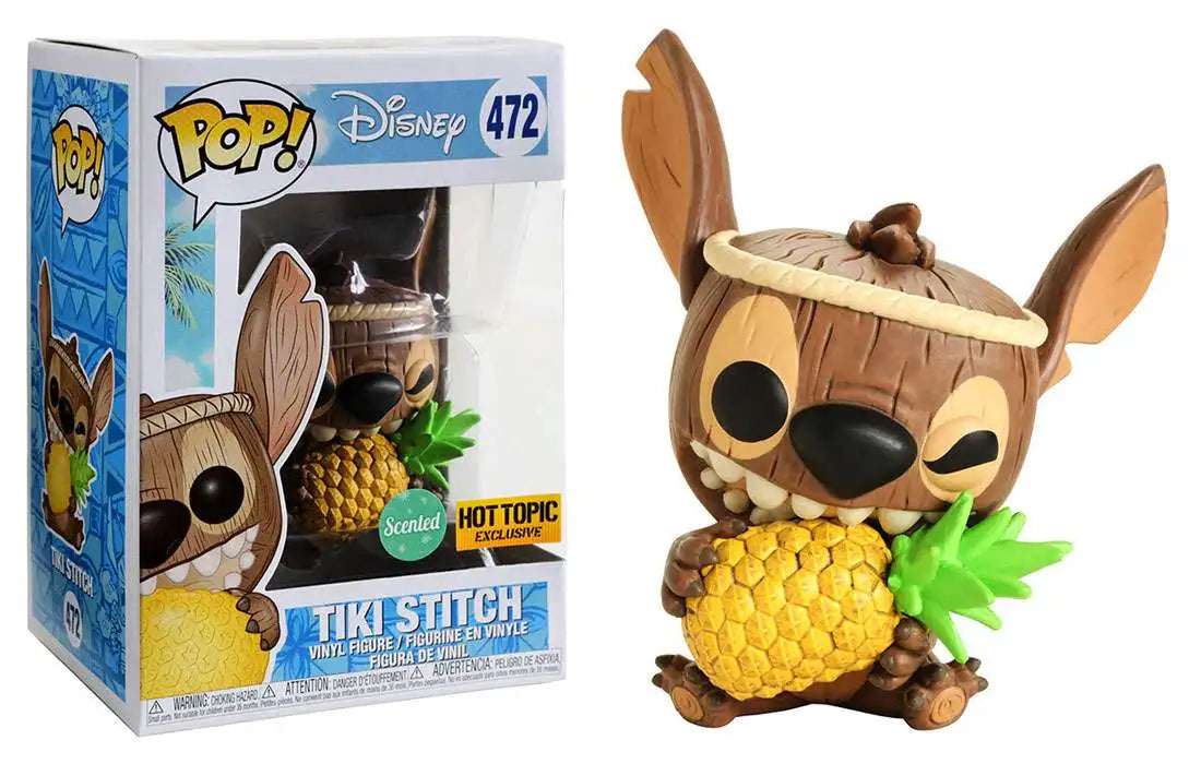Disney 472 Tiki Stitch Funko Pop! Scented Vinyl Figure