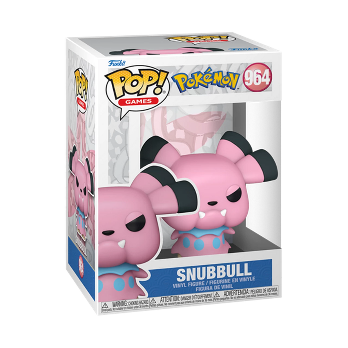 Pokemon 964 Snubbull Funko Pop! Vinyl Figure