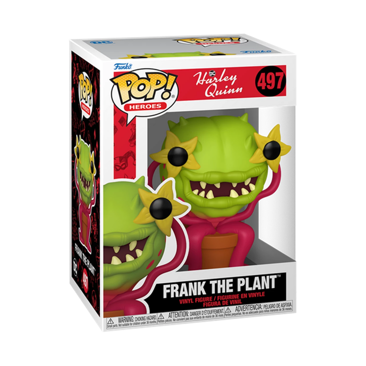 Funko Pop! Harley Quinn The Animated Series 497 Frank The Plant Vinyl Figure