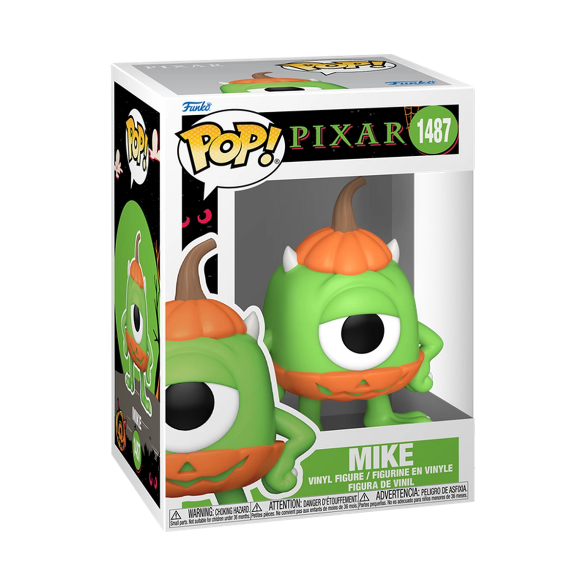 Disney Pixar 1487 Halloween Mike Wazowski Funko Pop! Vinyl Figure