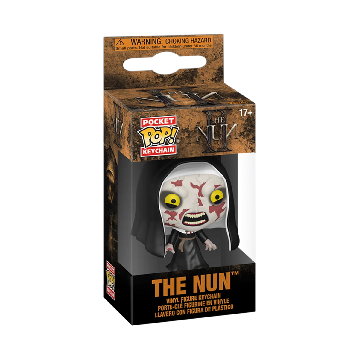 The Nun II Levitating Nun Funko Pop! Pocket Keychain