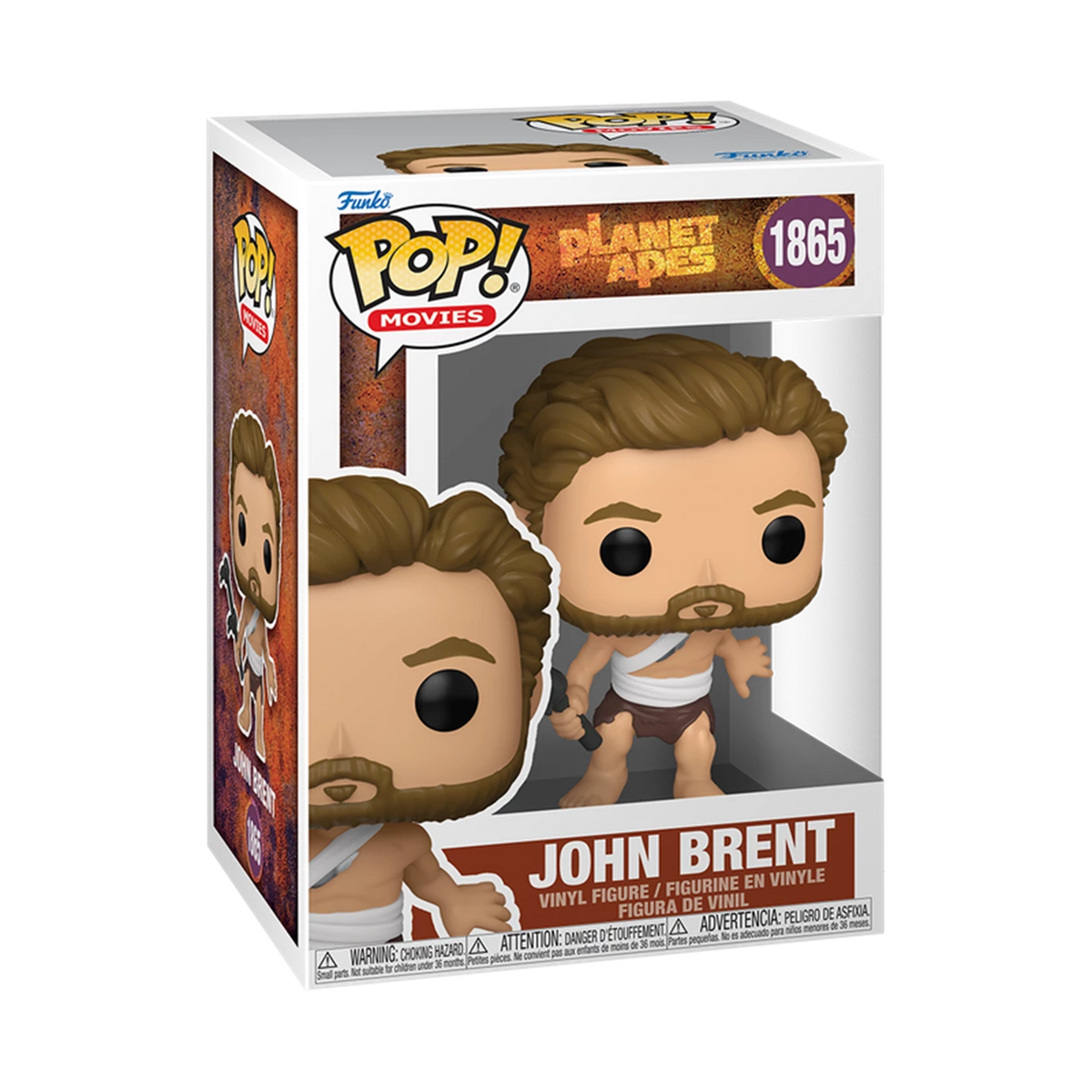 Planet of the Apes 1865 John Brent Funko Pop! Vinyl Figure