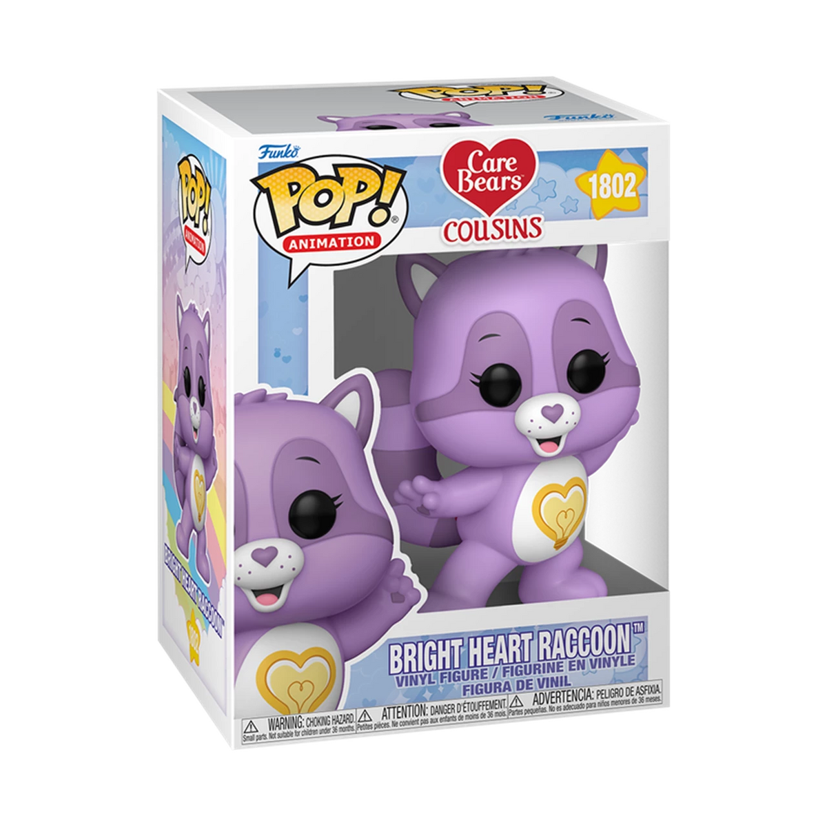 The Care Bears 1802 Bright Heart Racoon Funko Pop! Vinyl Figure