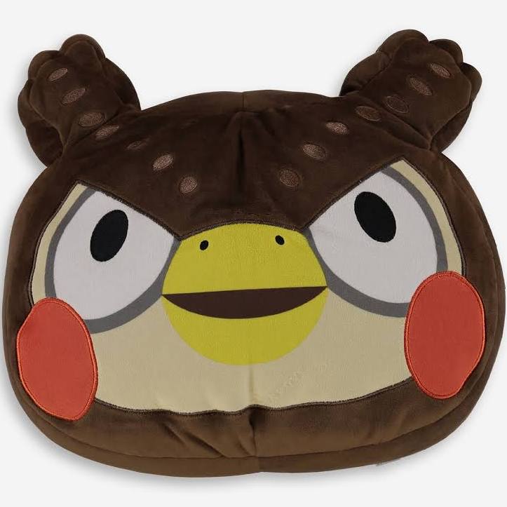 Animal Crossing Brown Blathers Mega Plush