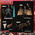Godzilla Destroy All Monsters Round One 5 Points XL Boxed Figure Set