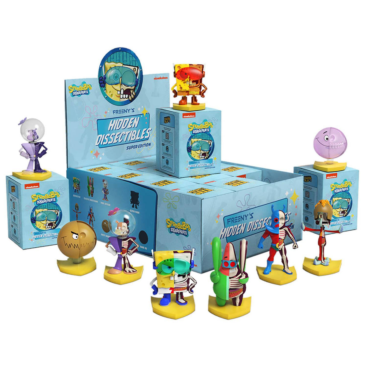 SpongeBob SquarePants Freenyâ€™s Hidden Dissectibles Super Edition Blind Box