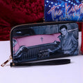 Elvis Presley Pink Cadillac Zip Around Purse